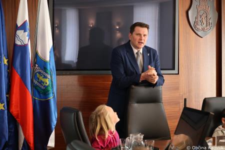 Župana obiskali otroci Vrtca Antona Medveda Kamnik (1)